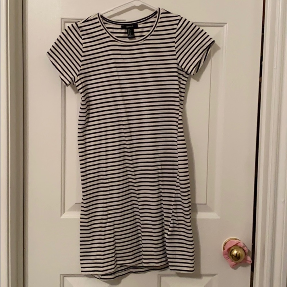 Black and white dress